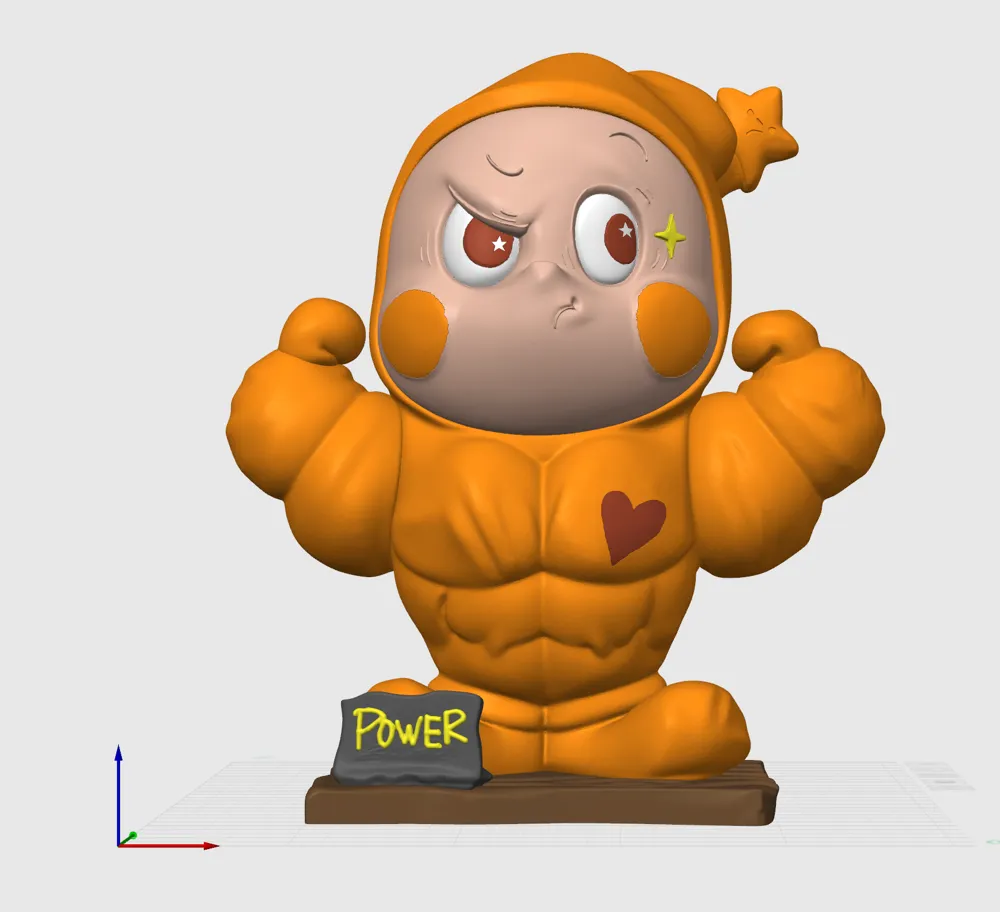 Starman - Delicious Moment - Strong Bread - Muscle Bread Man 26CM ...