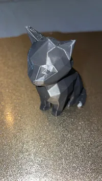 Chat low poly — photo 2