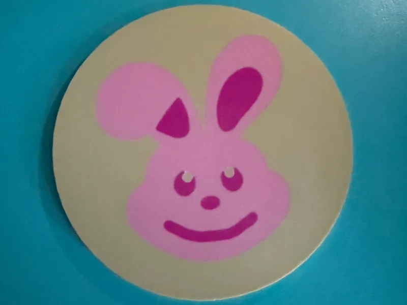 Sugar Cookie Coaster (Bunny/Easter)