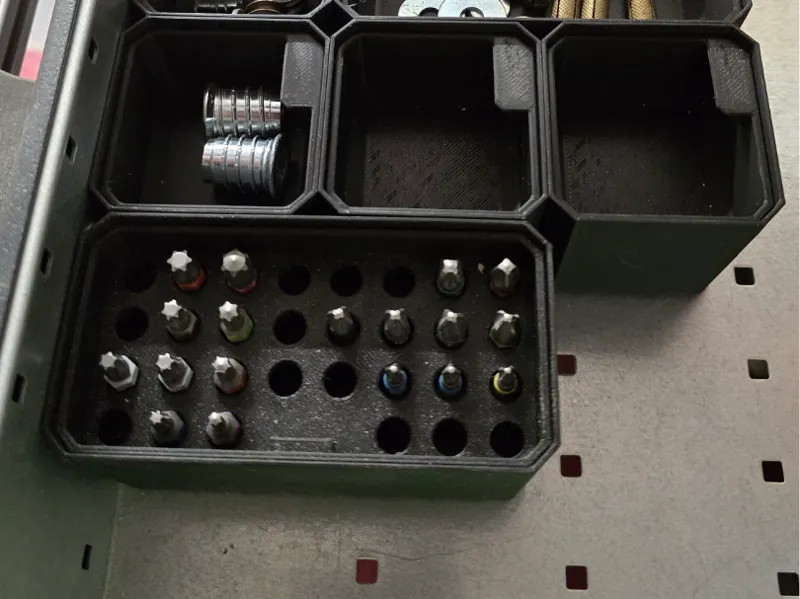 Sortimo Insetbox 104x52 with Bitholder
