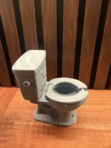 Figura decorativa: Possessed Toilet Halloween Sculpture LED Light — vista de referencia 3