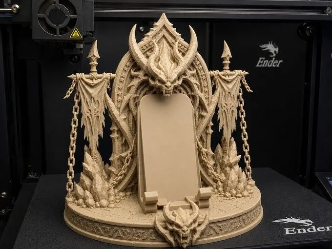 Demon Throne Phone Stand