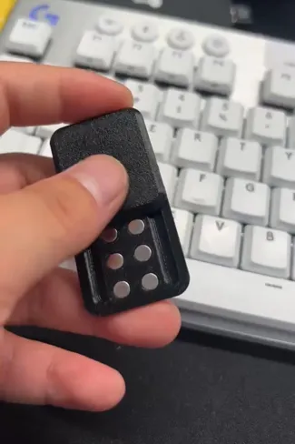 magnet pushing cards