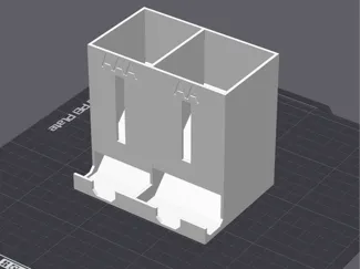 Battery Holder with AA and AAA