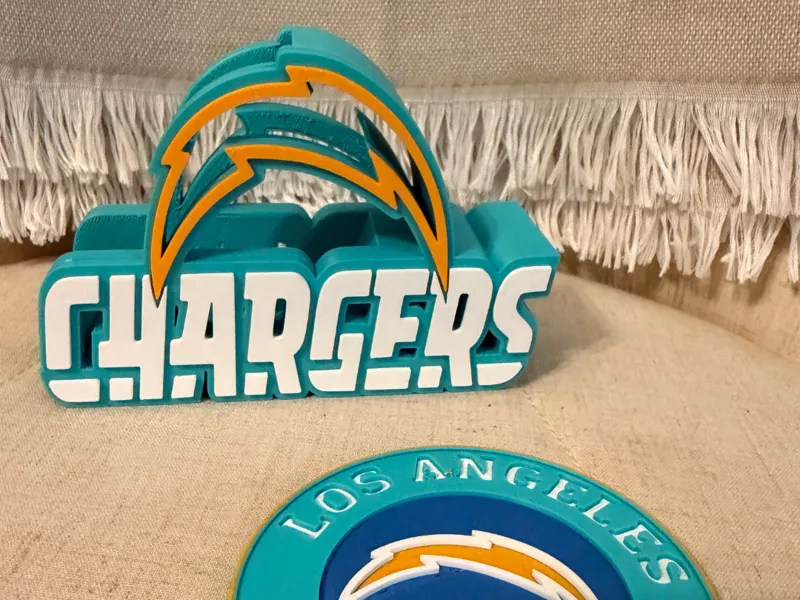Chargers Coaster Set