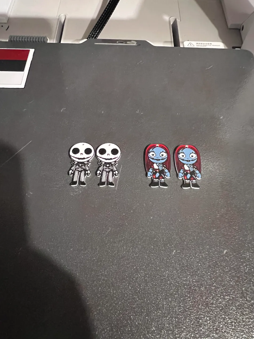 Jack & Sally Earrings / Nightmare Before Christmas view 4