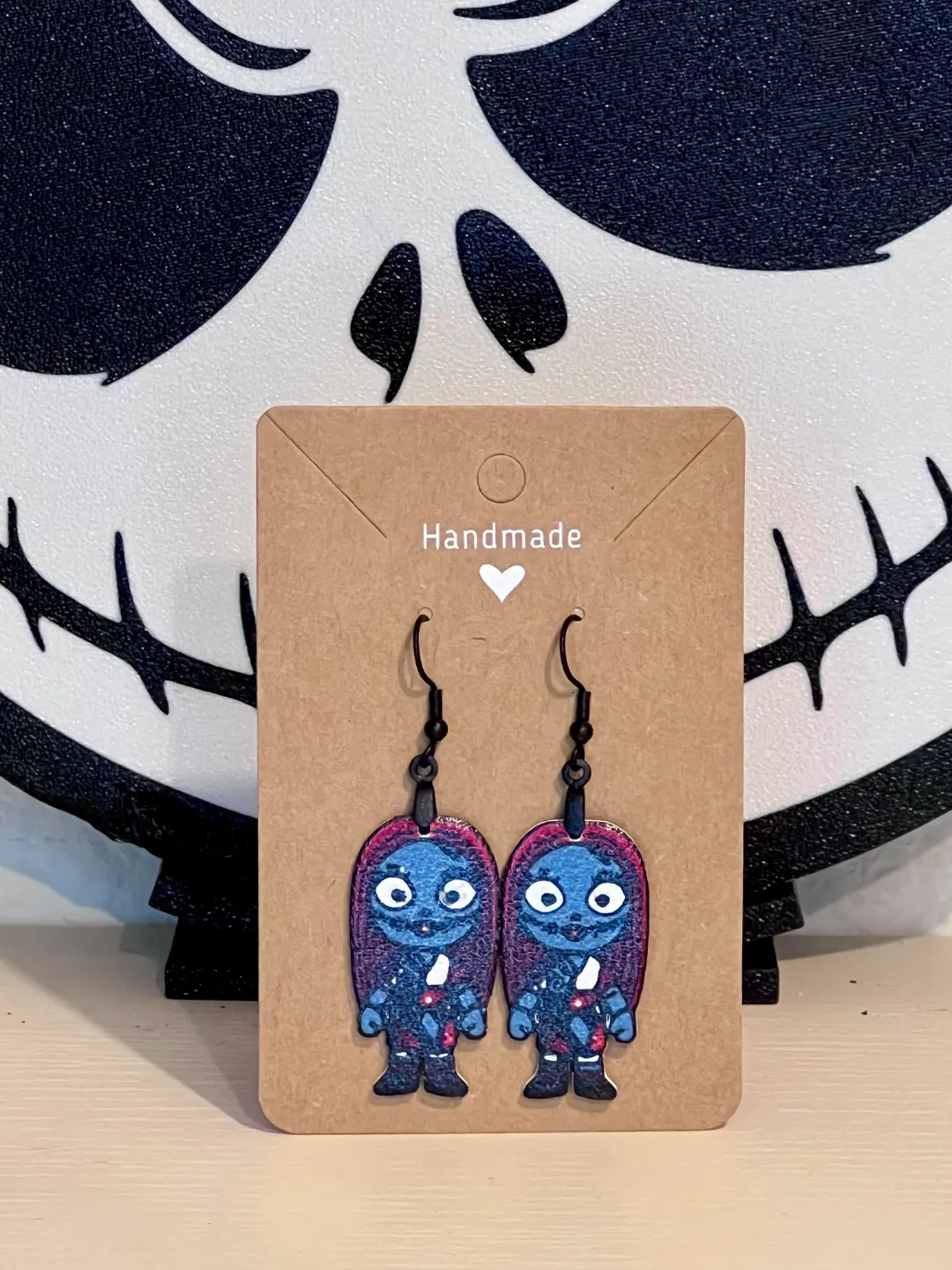 Jack & Sally Earrings / Nightmare Before Christmas view 3