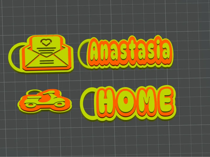 Home Anastasia scooter mail box set