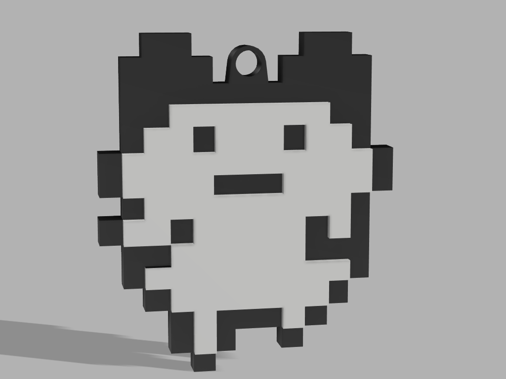 Tamagotchi charm strap (Mametchi)  たまごっちキーホルダー