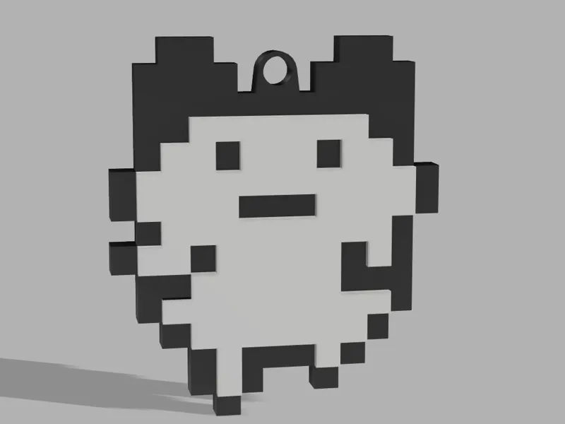 Tamagotchi charm strap (Mametchi) たまごっちキーホルダー