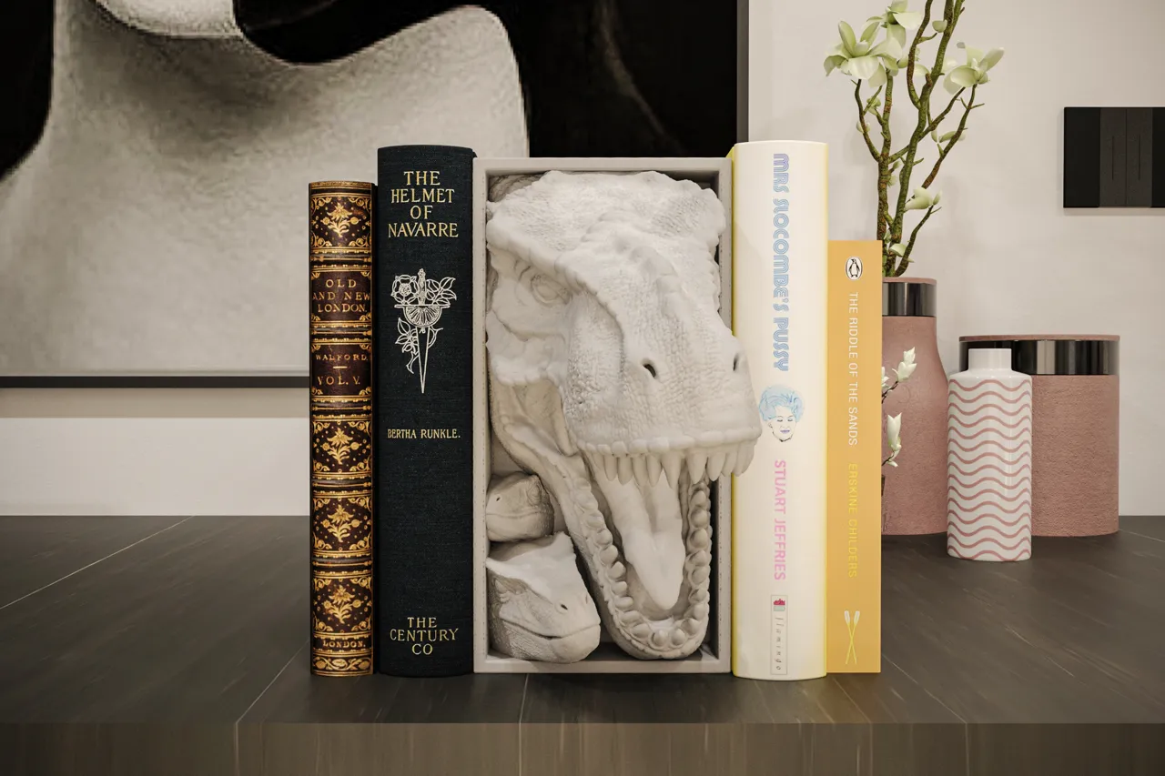 Jurassic Park Book Nook and Wall Mount view 2