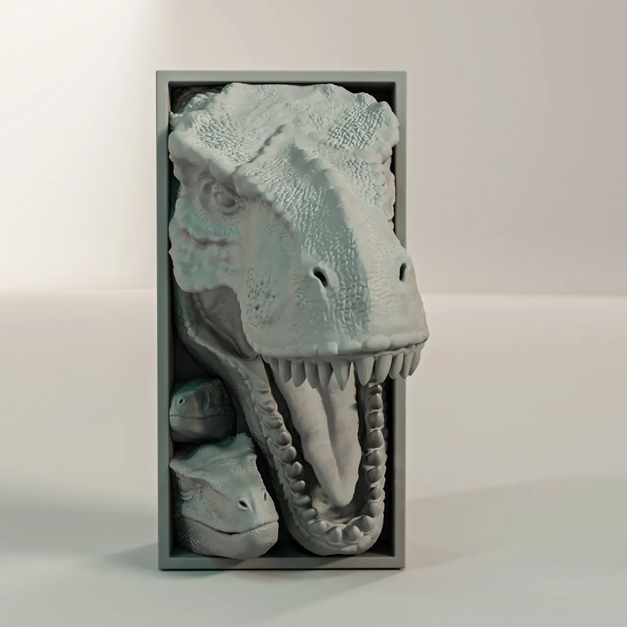 Jurassic Park Book Nook and Wall Mount view 3