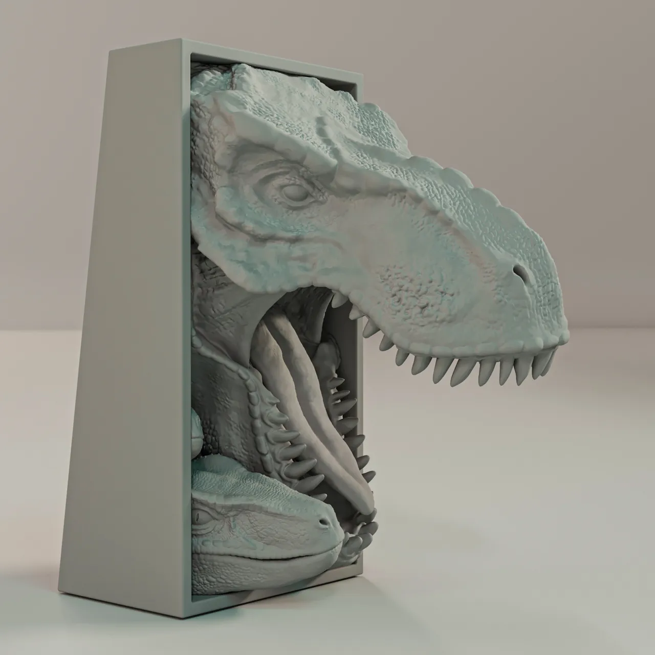 Jurassic Park Book Nook and Wall Mount view 4