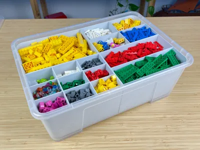 IKEA Samla organizers for danish plastic bricks