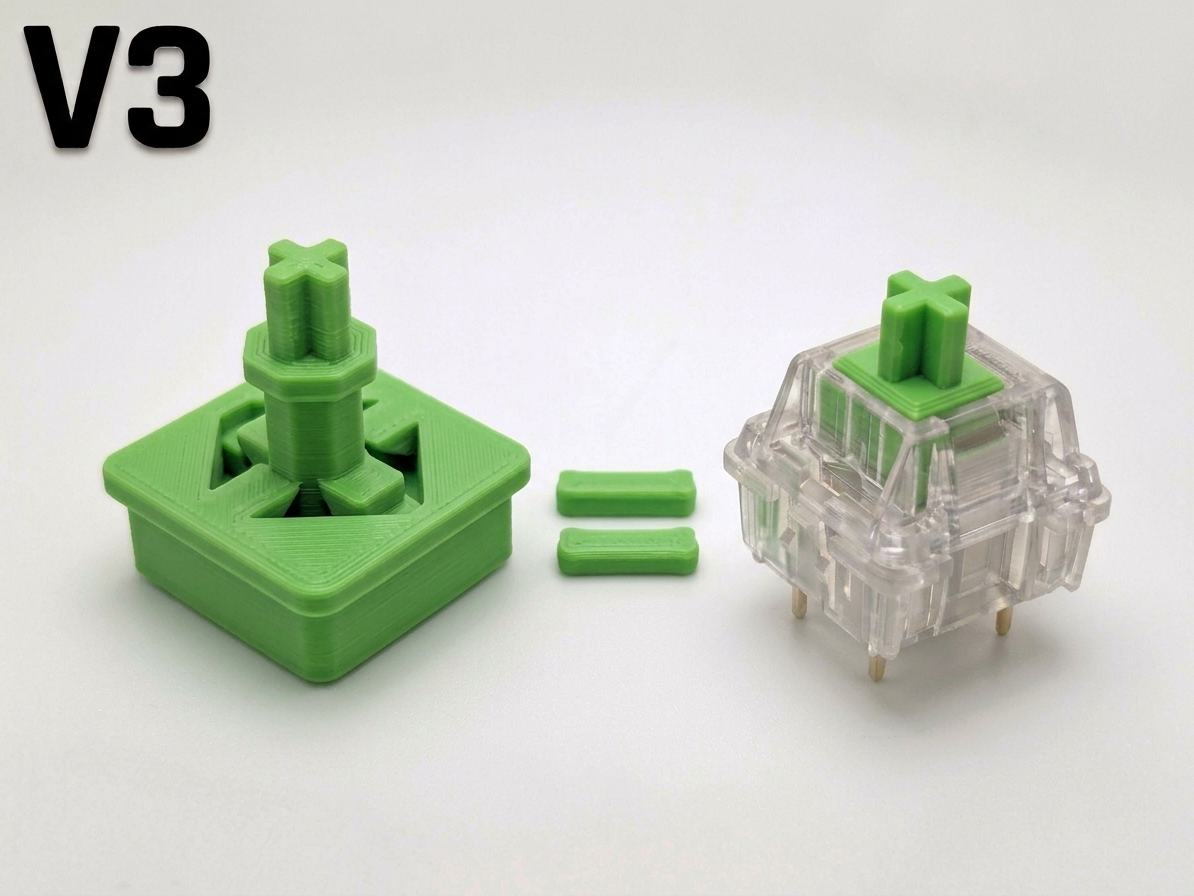 3d Printed Clicky Clicker V3 - Print In Place - 1