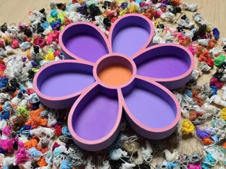 Flower Sensory Tray Montessori