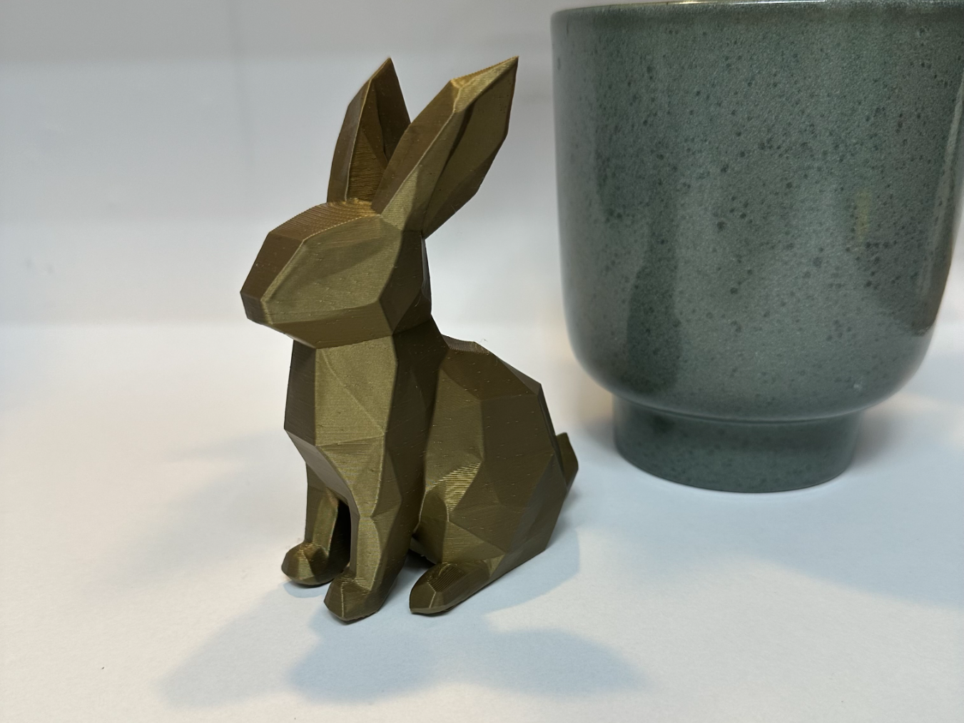 Low Poly Hase Knuffig 