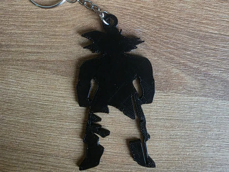 Goku 2 keychain