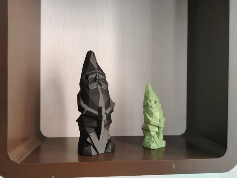 Garden Gnome - Low poly