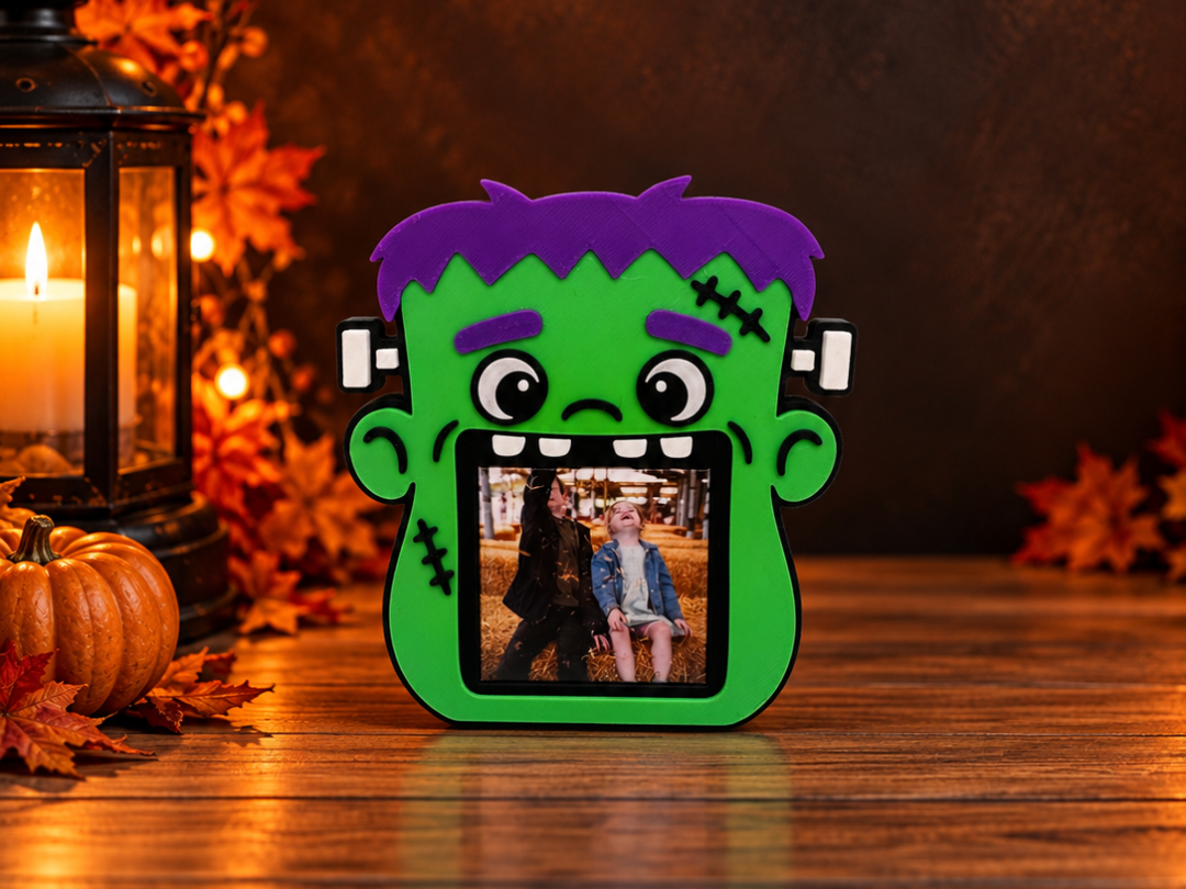 Halloween Frank | 2x2 Photo Magnet Display 3D model