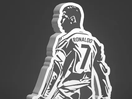 Lightbox Christiano Ronaldo