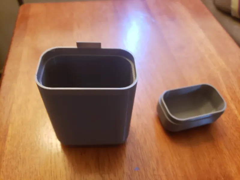 Pill Box-Lap Joint Cap. 