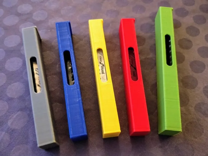 Jigsaw blades boxes