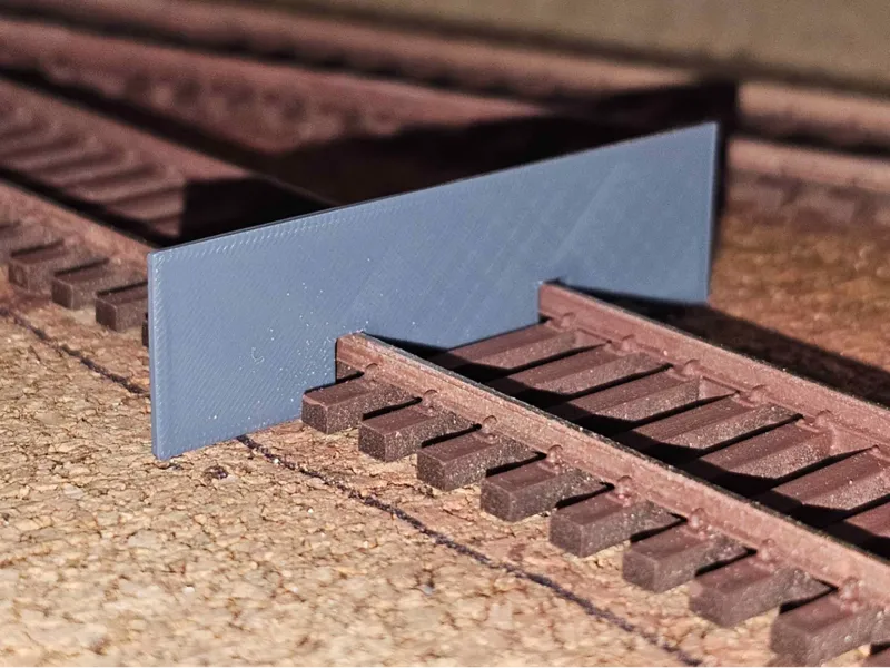 HO 1:87 Scale Ballast Blocker
