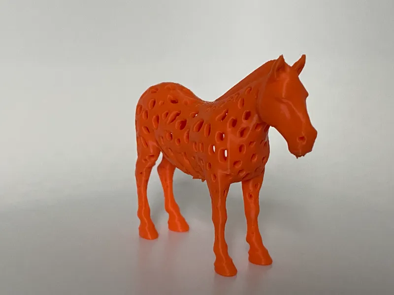 Voronoi Style Horse Model