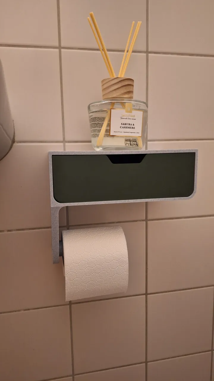 Toilet paper holder view 4