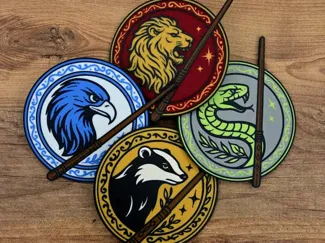 Harry Potter House Coaster Set