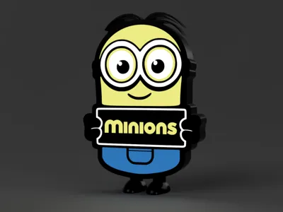 Minion Lightbox LED Lamp
