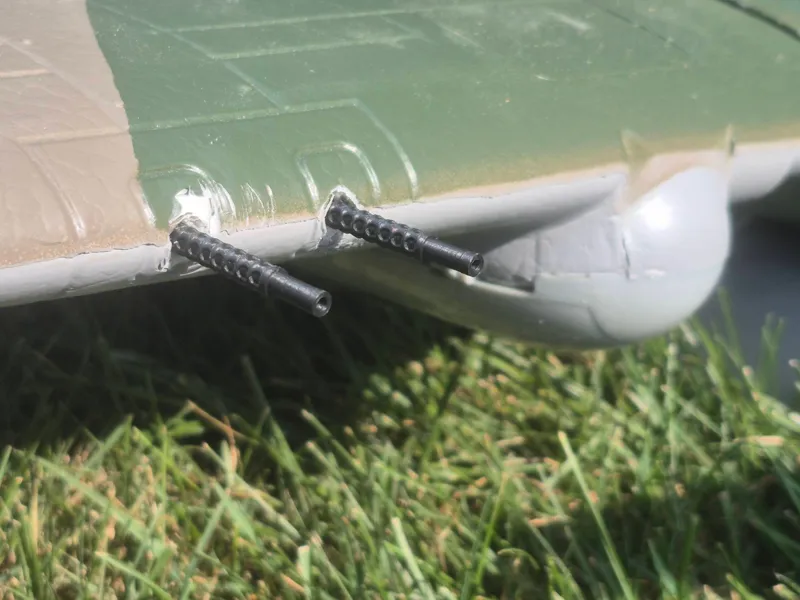 Browning AN/M2 for model RC plane Curtiss P-40