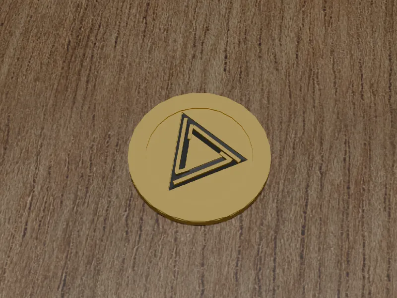 Squid Game Coin (Coin Toss in S1 E9)