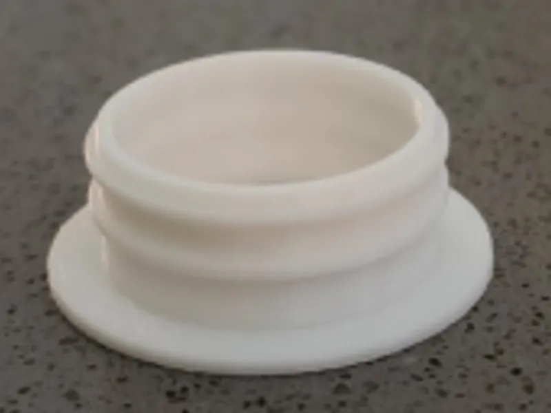 3/4" OD 11/16" ID Grommet with 1inch flange 