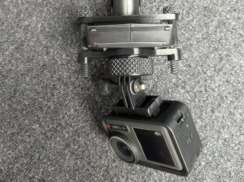 GoPro 360 degree clamp