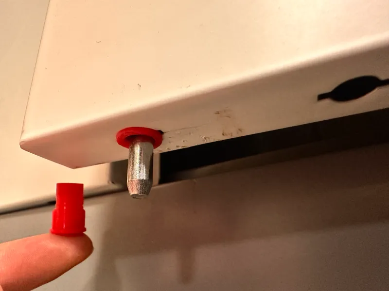 Cupboard Lock Alignment Piece Replacement