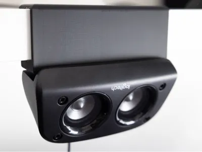 Logitech Z506 Center speaker mount Ikea Lack