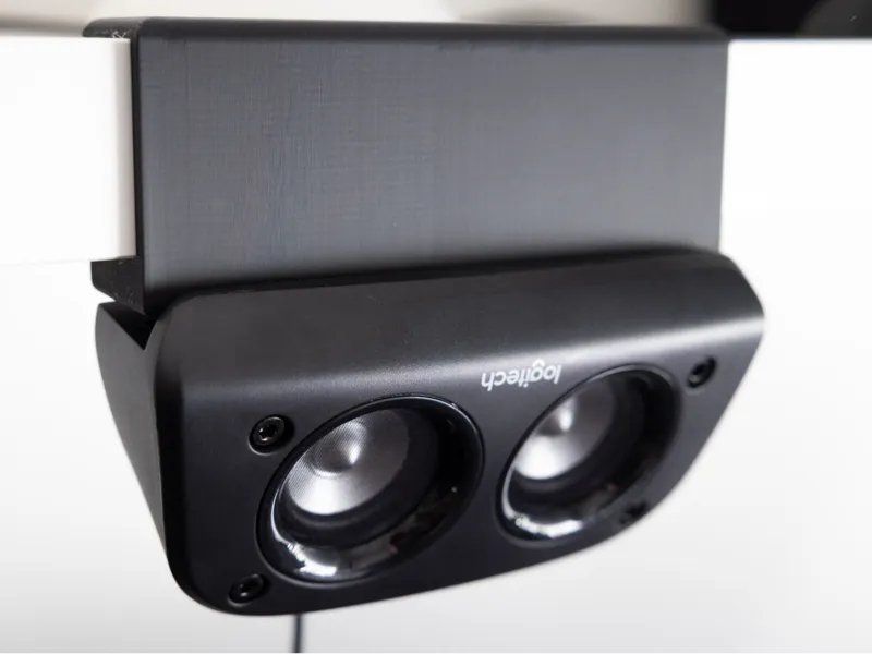 Logitech Z506 Center speaker mount Ikea Lack