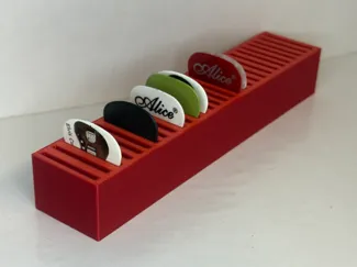 Guitar pick holder