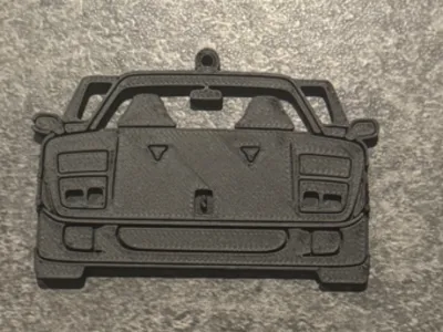 FERRARI F40 KEYCHAIN