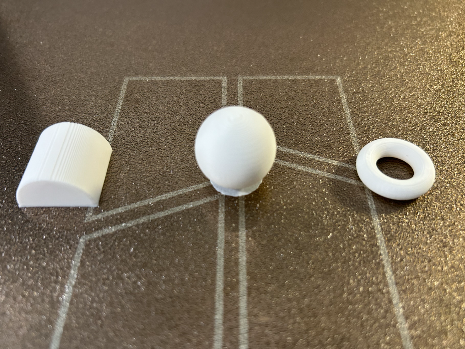 Rounded Shapes Test Print