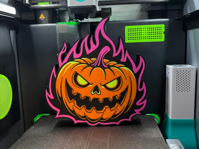 Spooky Pumpkin Lightbox