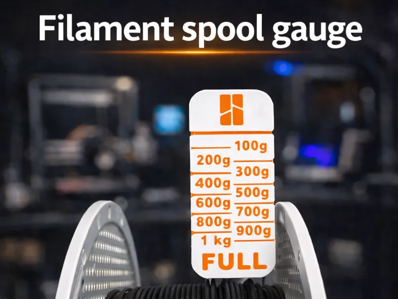Filament spool gauge - Fast & Easy to Use