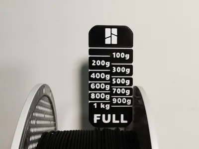 Filament spool gauge - Fast & Easy to Use