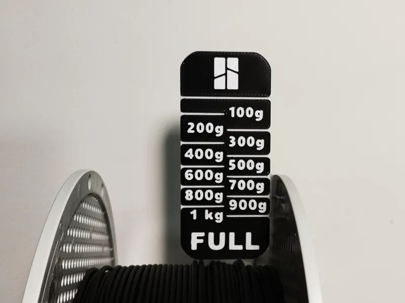 Filament spool gauge - Fast & Easy to Use