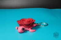 Turtle Rose - AMS - Keyring