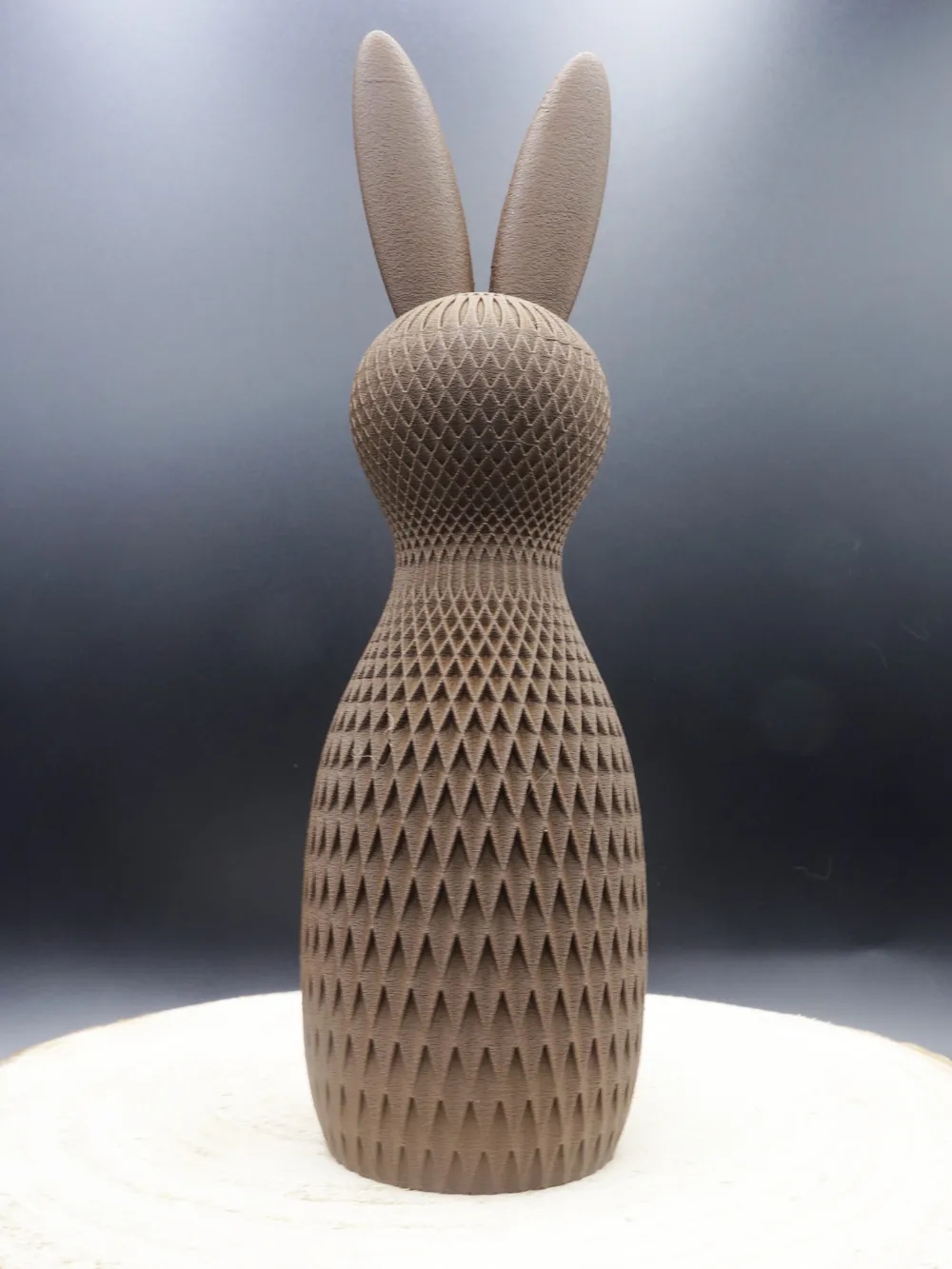 Geometric Easter Rabbit Modern Geometric Easter Bunny Sculpture - Free 3D Print Model - MakerWorld