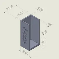 0.08mm layer, 2 walls, 15% infill