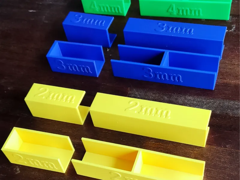 Spacer for drawer lid ( 2mm , 3mm and 4mm)